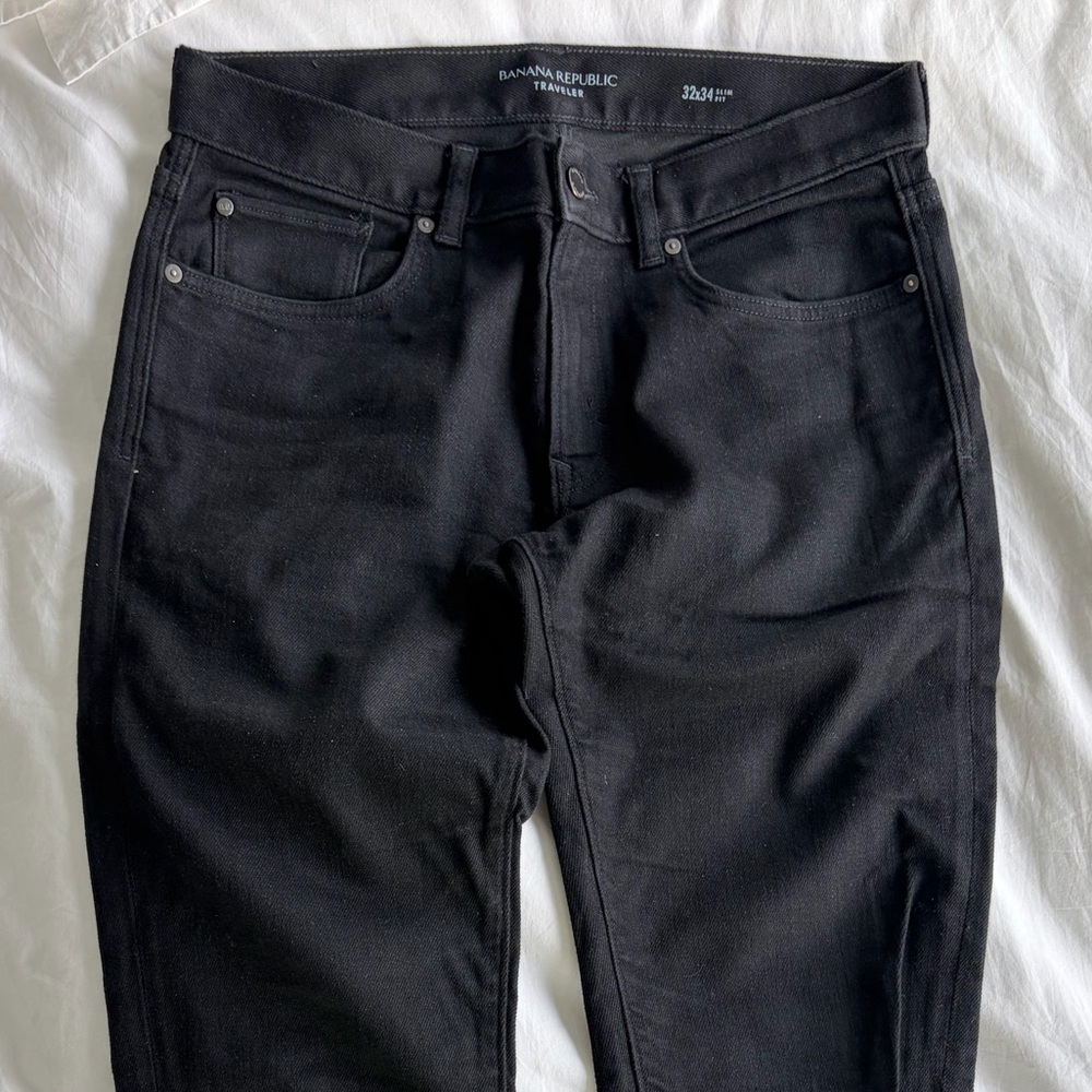 Banana Republic Men's Black Jeans